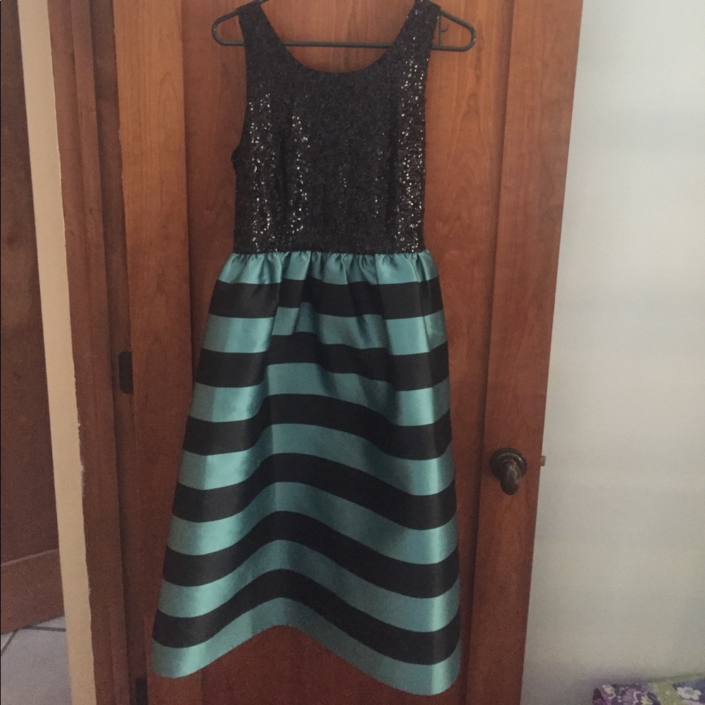 Anthropologie Leifsdottir sequin-taffeta dress