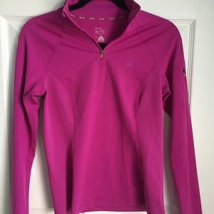 Nike Pink Pull Over Quarter Zip