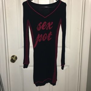 rare vintage betsey johnson dress sex pot size s