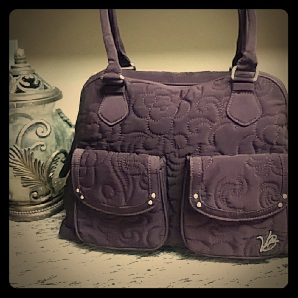 Quilted Plum Vera Bradley Bag
