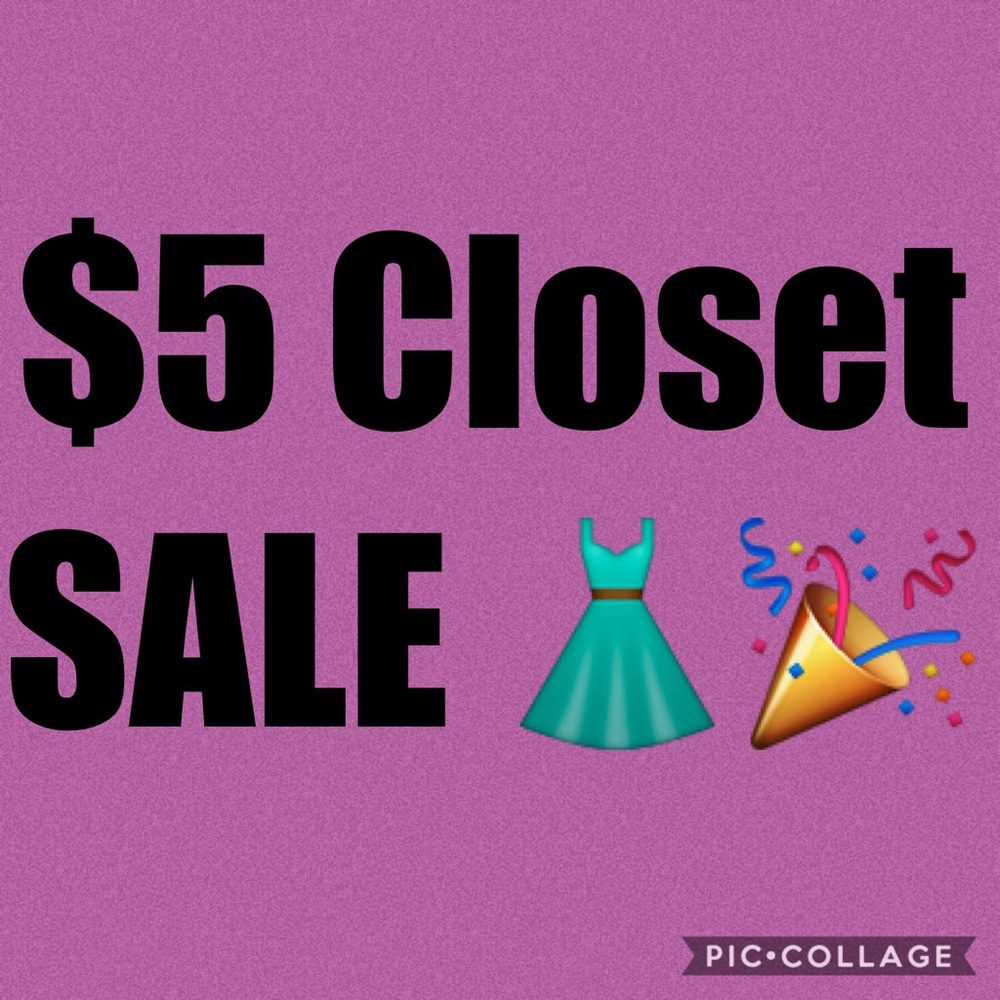 Take it all!! Bundle and each item will be $5 only
