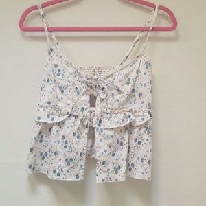 Cute Free People cropped top