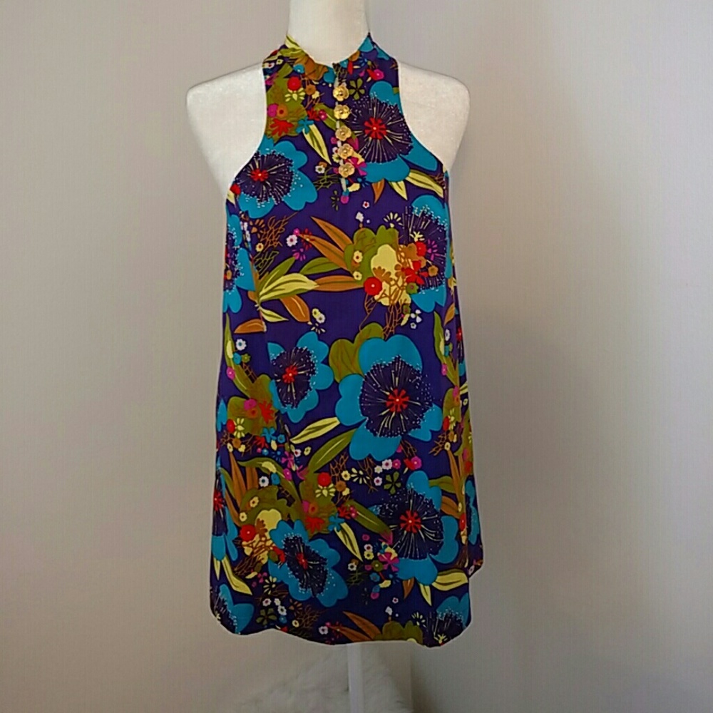 Carmelita Couture Floral Shift Dress