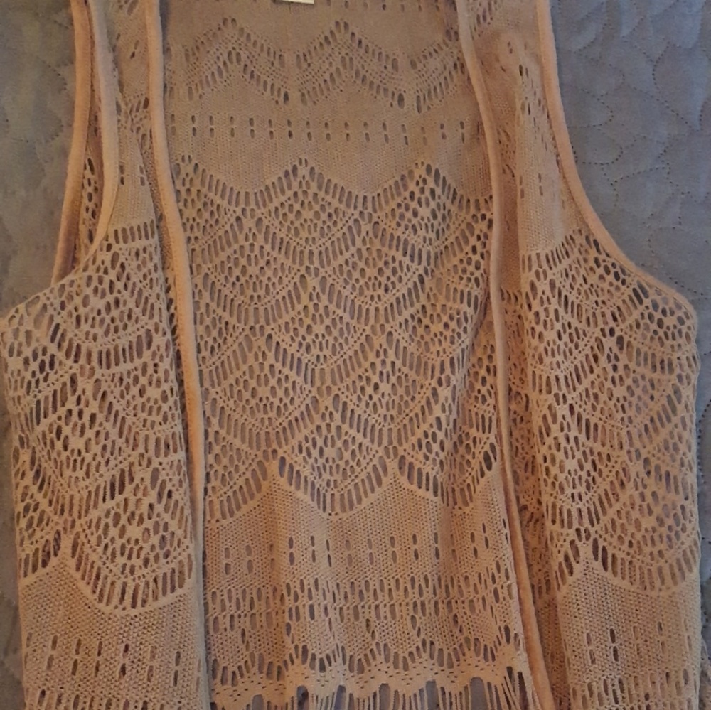 Day Trip fringe vest