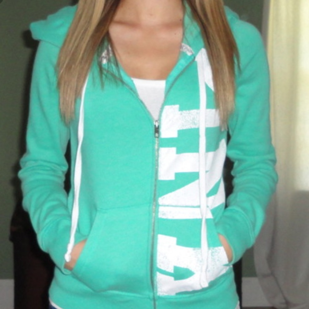VS pink teal  jacket 💙