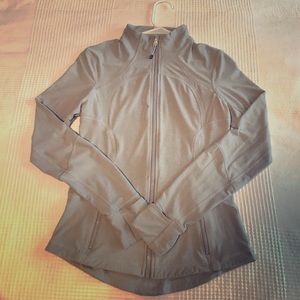 Light Grey Lululemon Define Full Zip