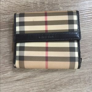 Authentic Burberry Wallet