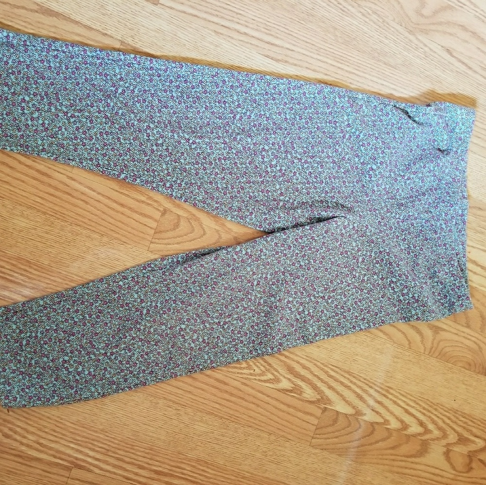Girls Hanna Andersson Capri leggings, size 160