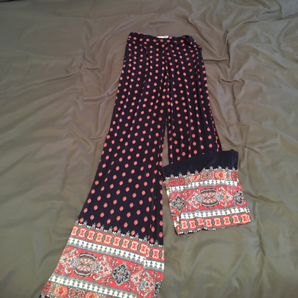 Printed Palazzo pants!