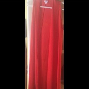 Lularoe Joy Medium color red