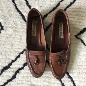 Vintage Bernardo Leather Loafer