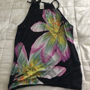 Express Flower Halter Tank