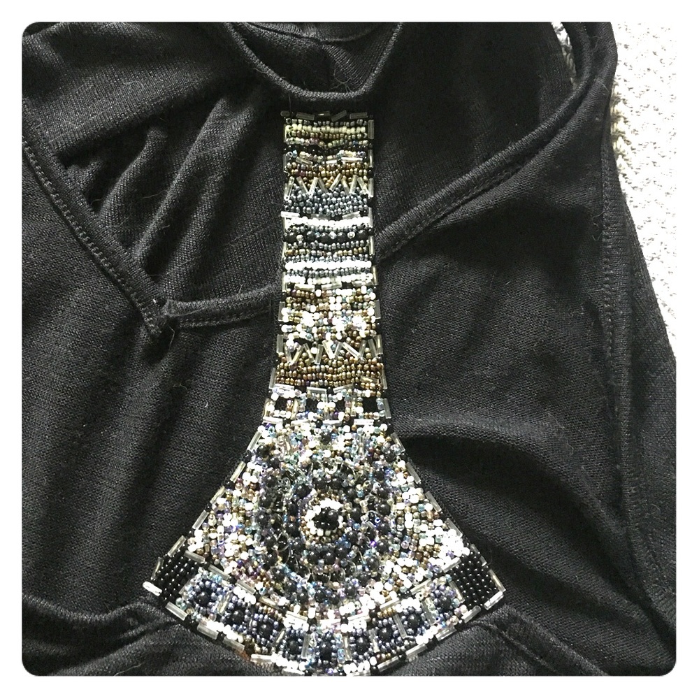 Beaded tank top