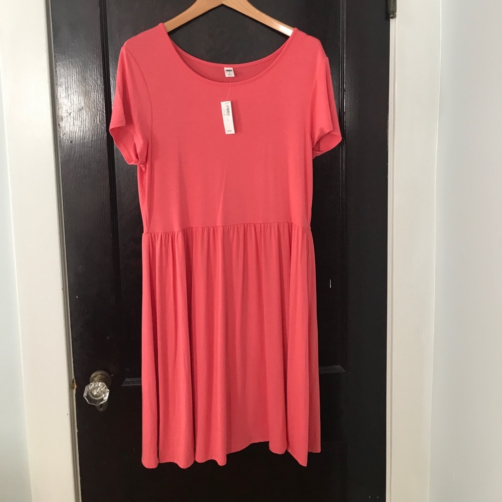 Old Navy Pink Swing Dress NWT