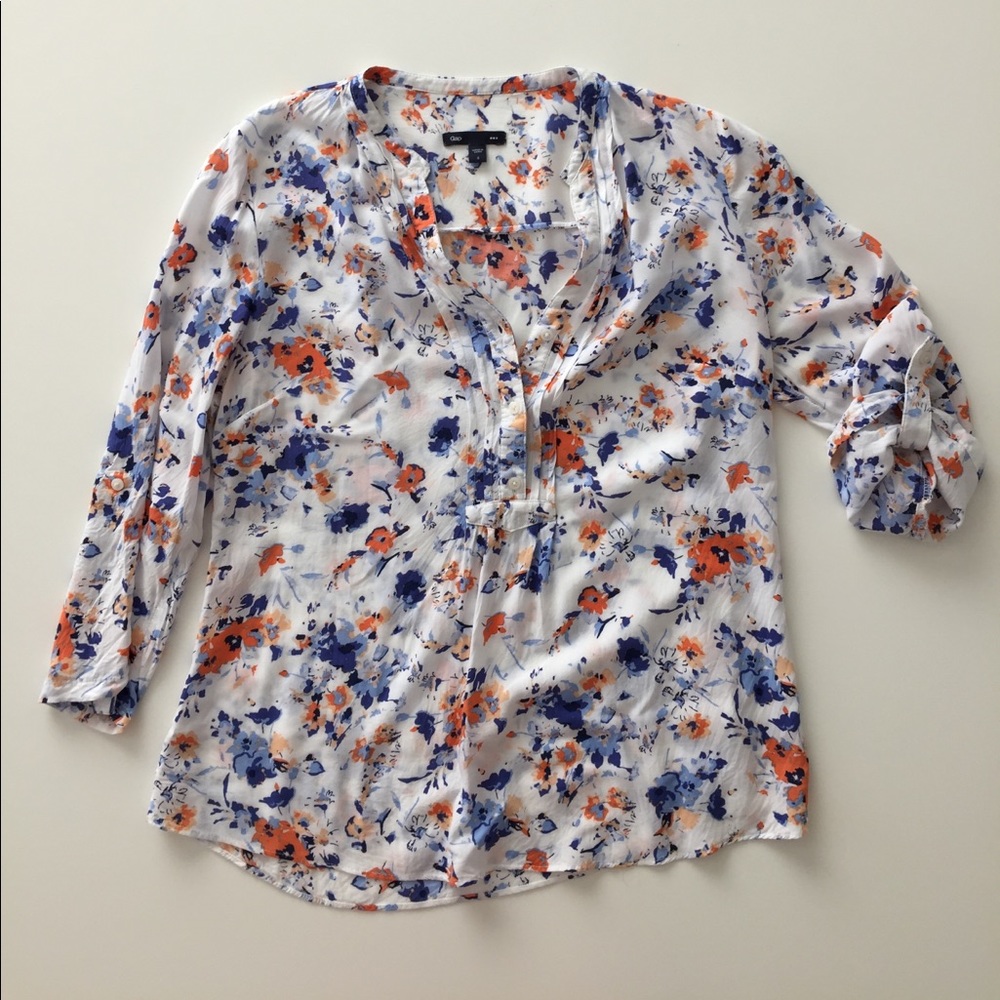 Gap floral blouse