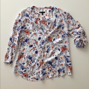 Gap floral blouse