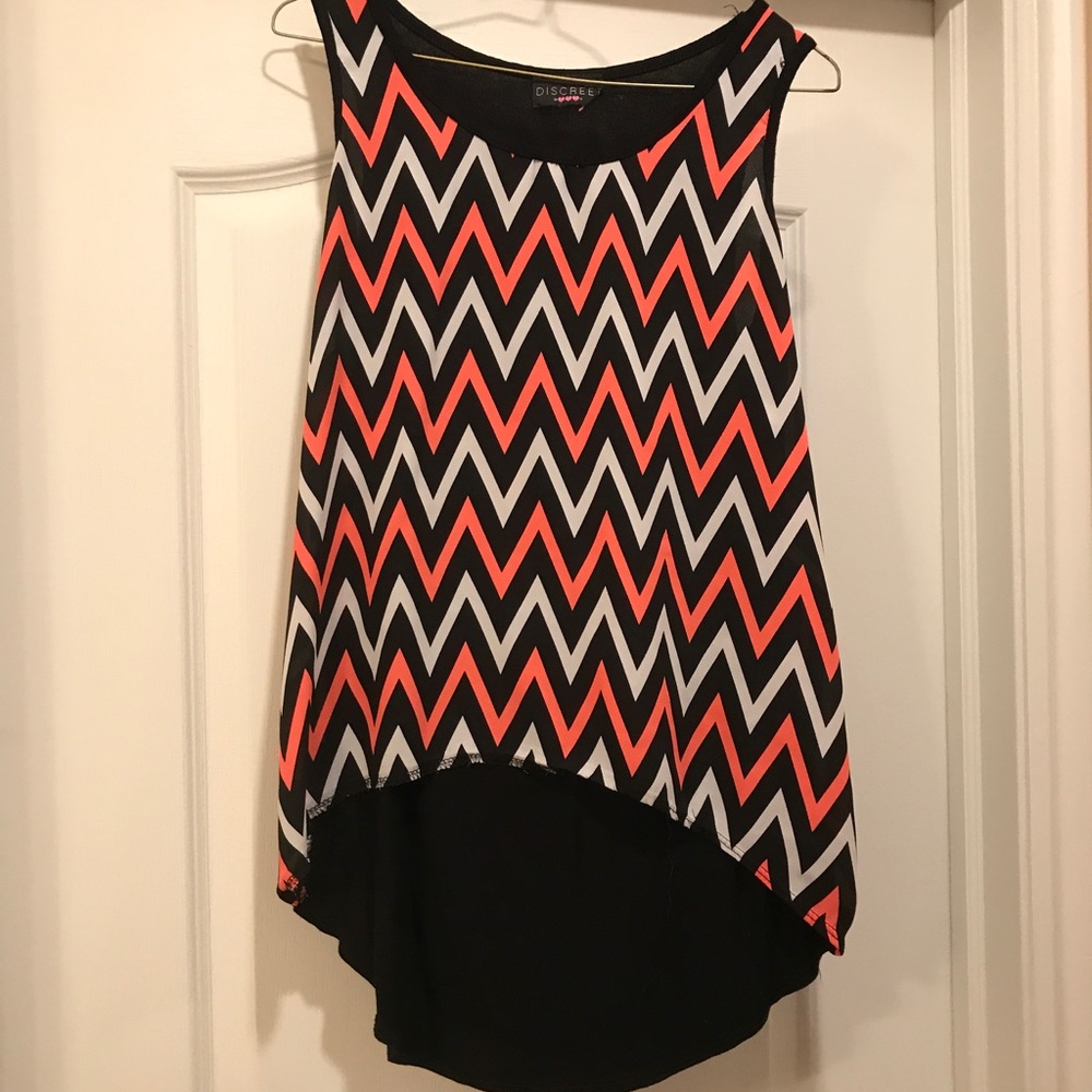 High low tank top