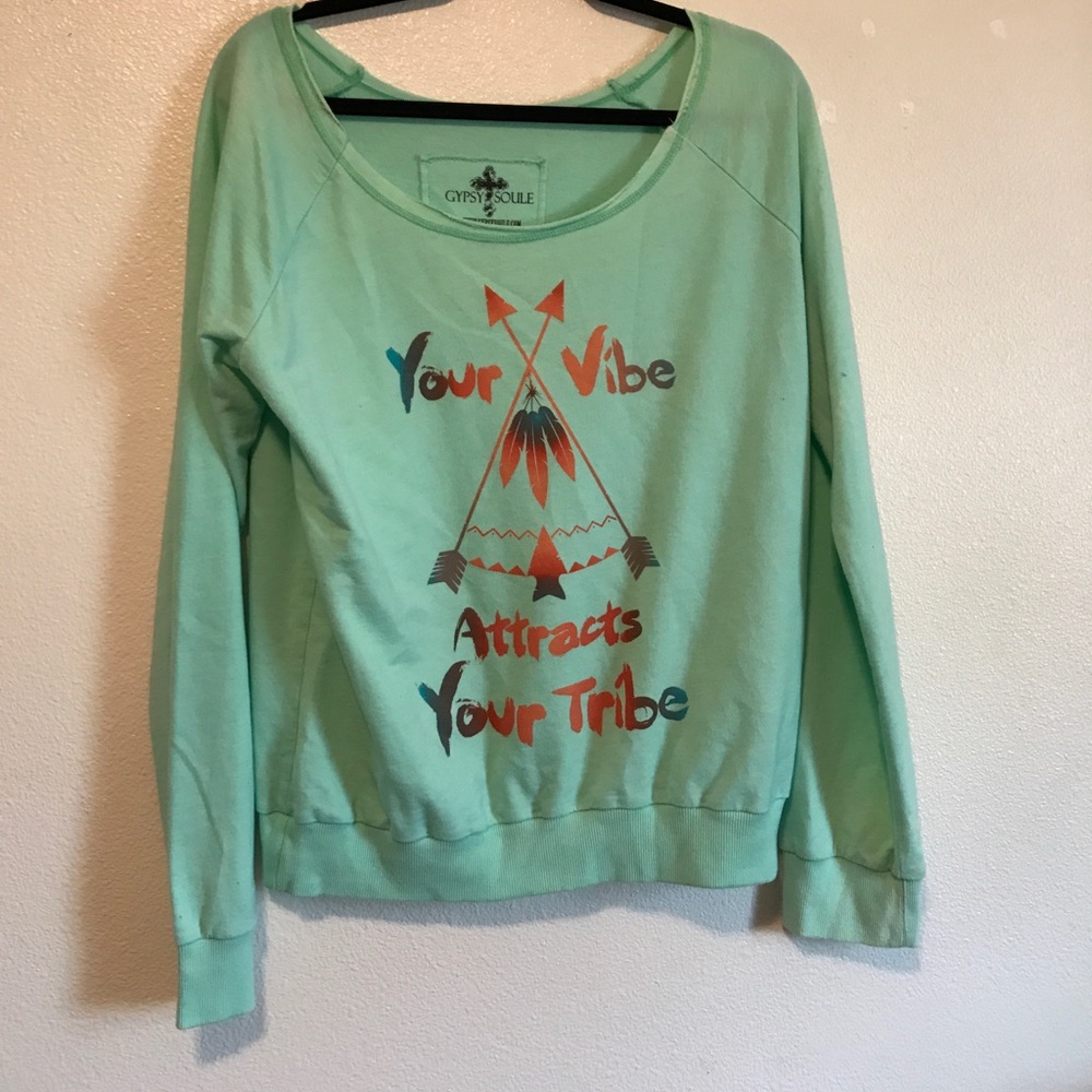Scoop neck sweater!