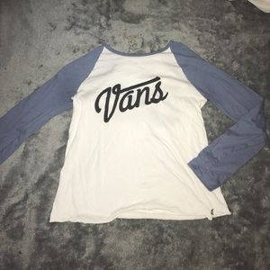 Vans baseball tee ✨ Small