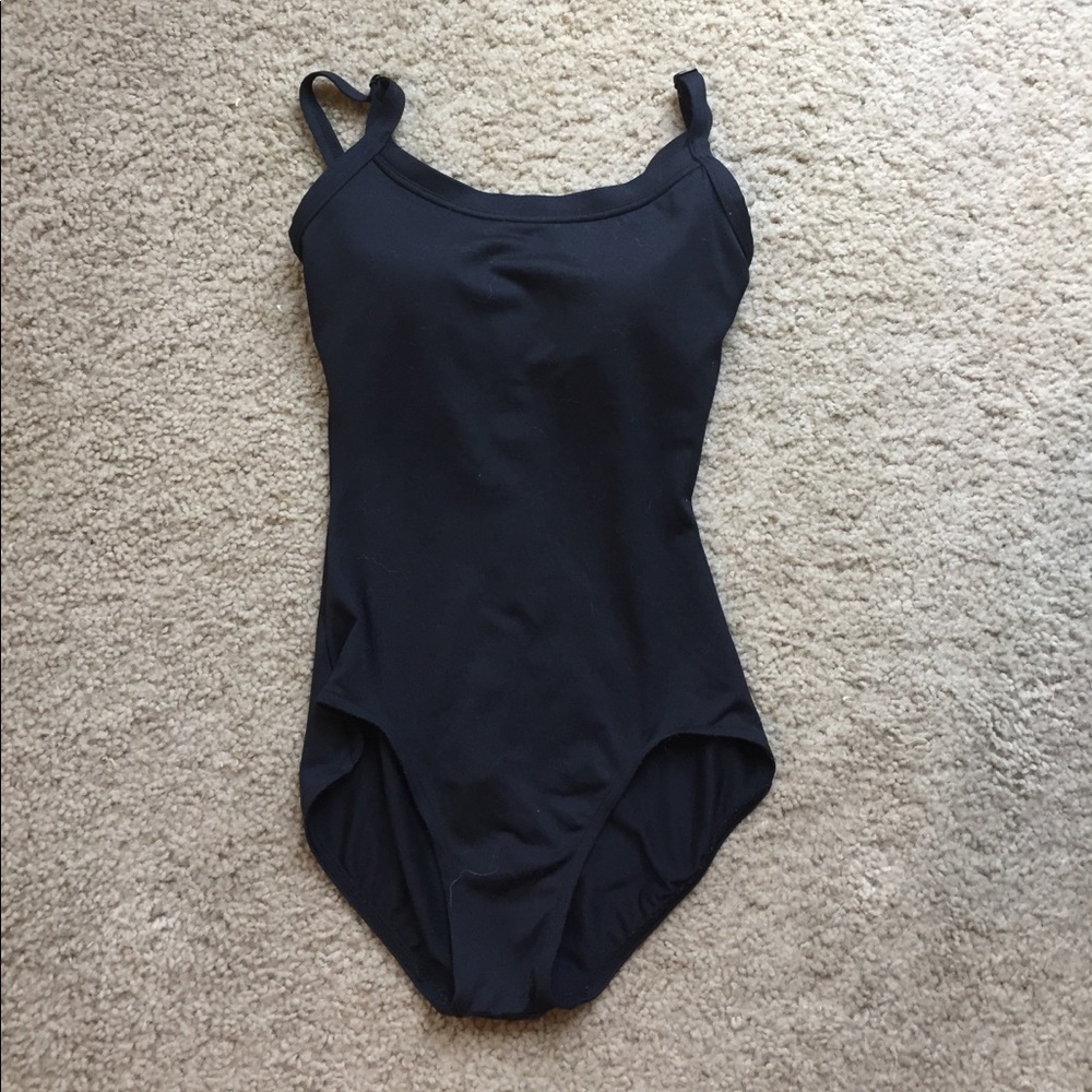 Capezio black Bratek leotard