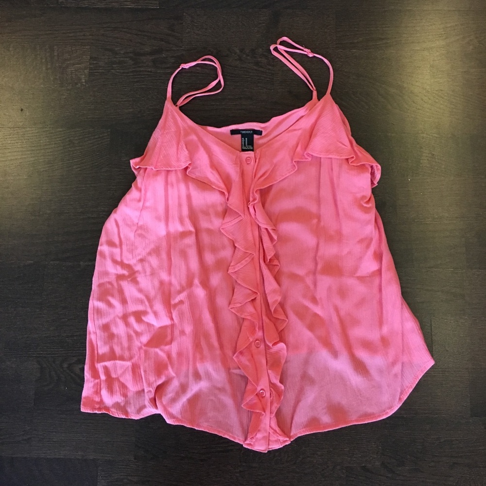 Pink tank top