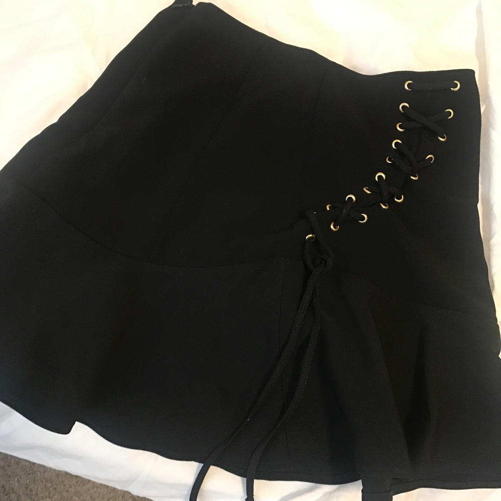 Express black skirt