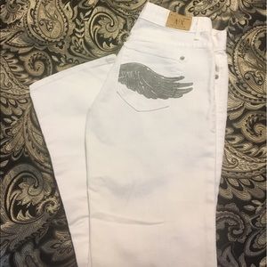 AUTHENTIC Armani Exchange White Jeans