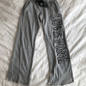 PINK Victoria's Secret sweats.