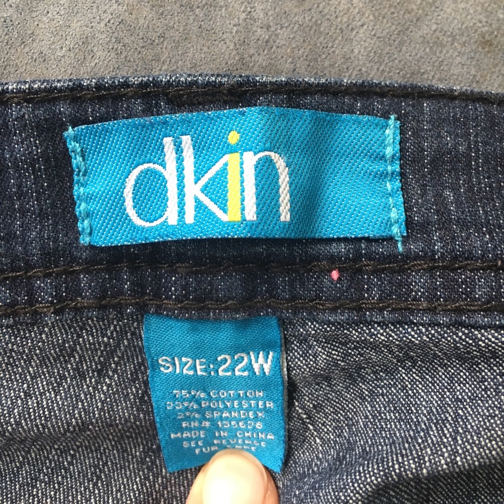 Dkin Bermuda short jeans size 22W