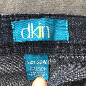 Dkin Bermuda short jeans size 22W
