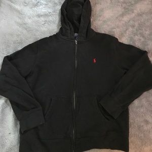 Polo zip up hoodie ✨ XS