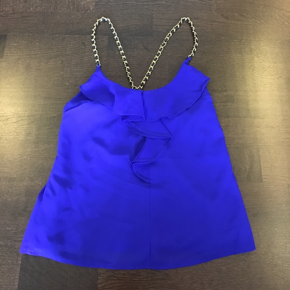 Royal blue going out tank from Charlotte Russe