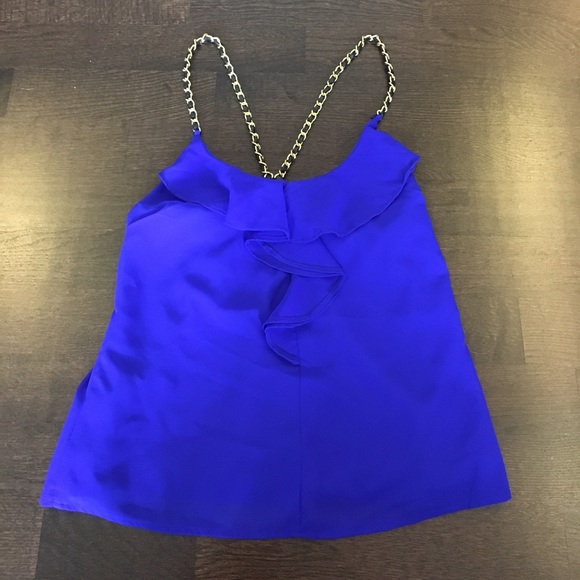 Royal blue going out tank from Charlotte Russe - Picture 1 of 2