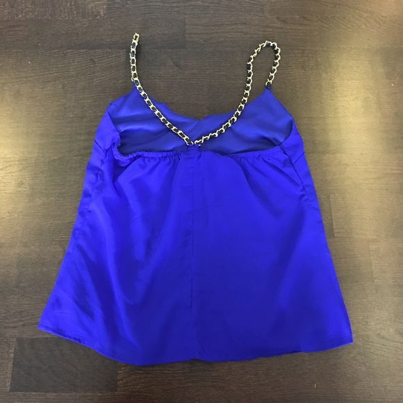 Royal blue going out tank from Charlotte Russe - Picture 2 of 2