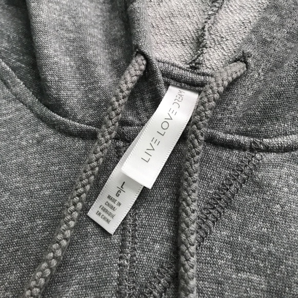 Aeropostale gray light hoodie - Picture 2 of 2