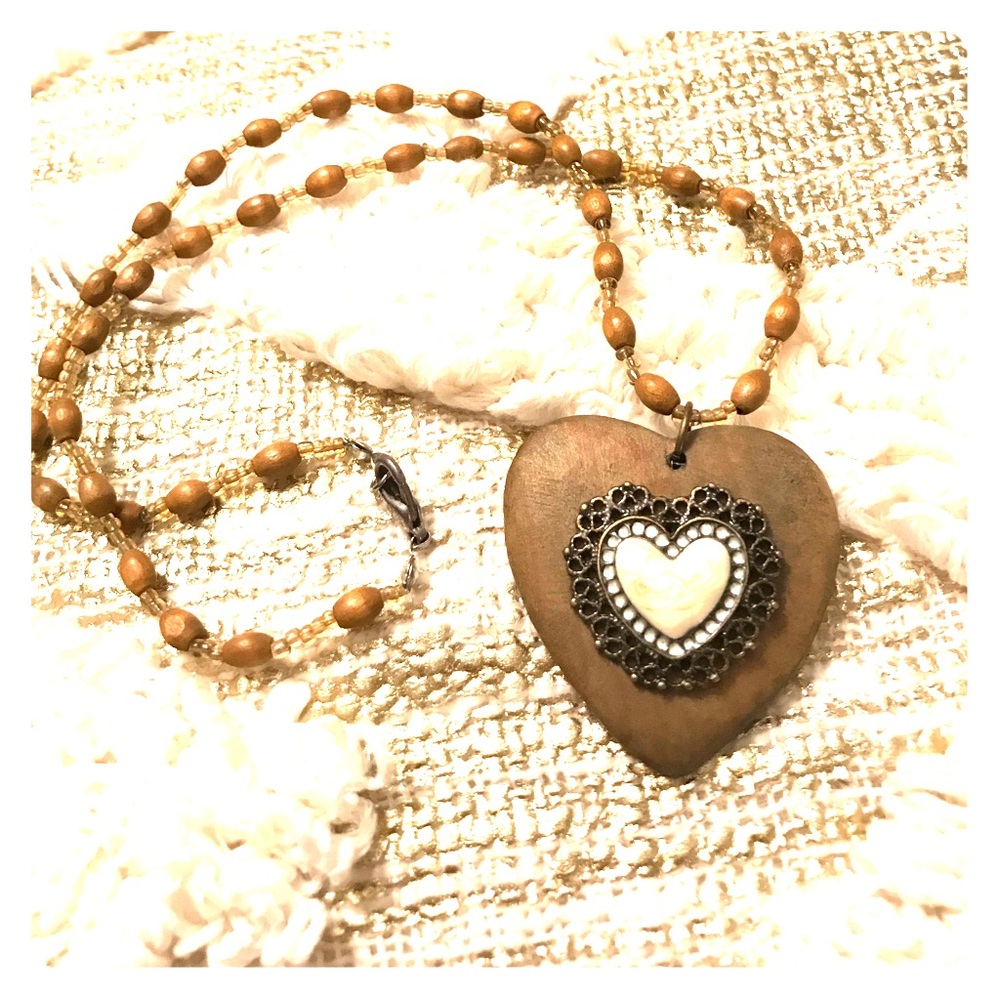 Victorian Heart Necklace