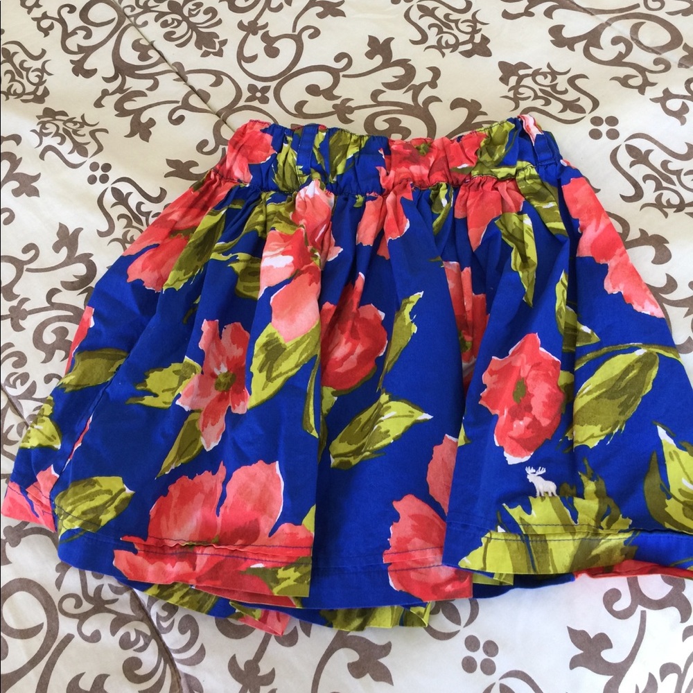 Abercrombie & Fitch floral skirt