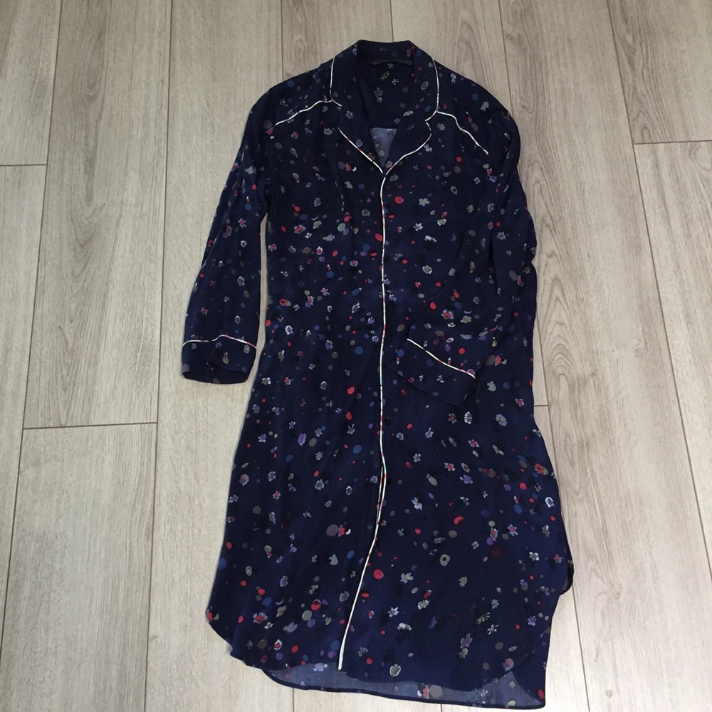 Zara pijama dress/coat