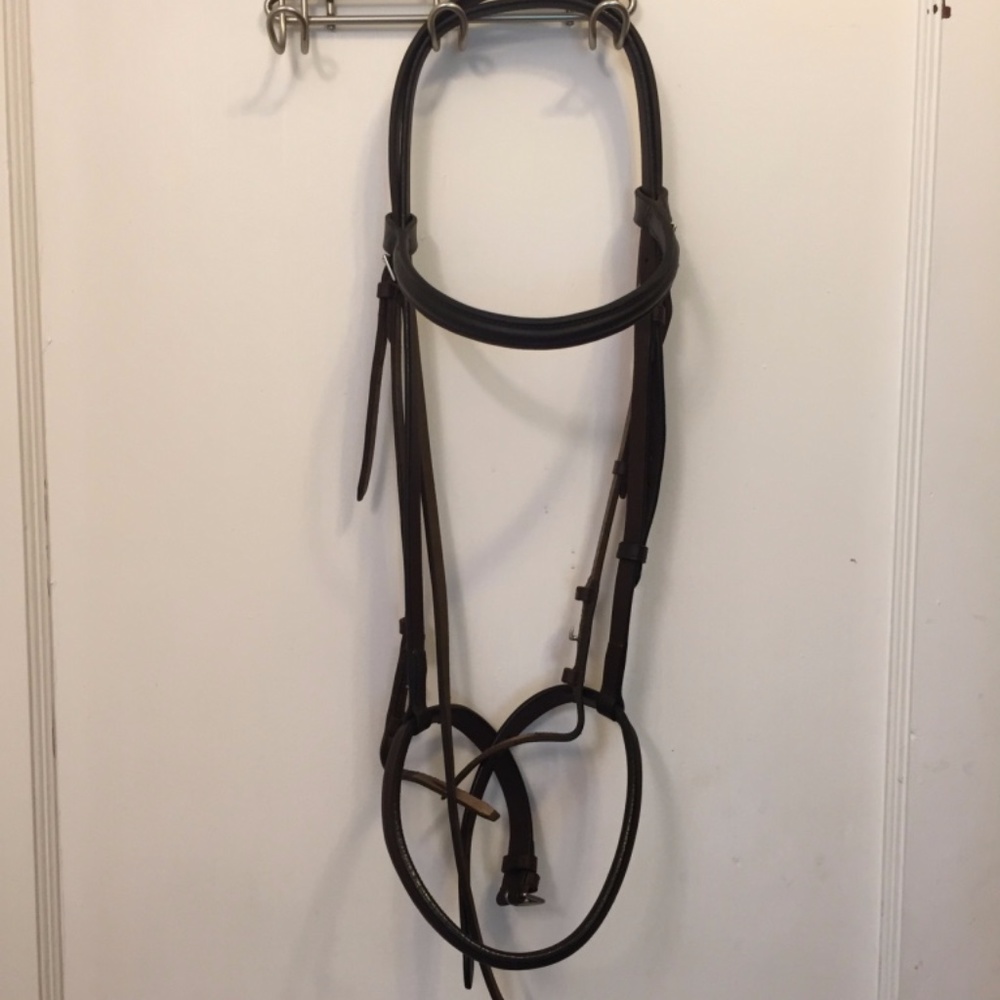 Brown Leather Horse Bridle