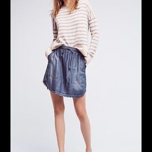 Anthro – Boise Chambray Skirt by Cloth and Stone