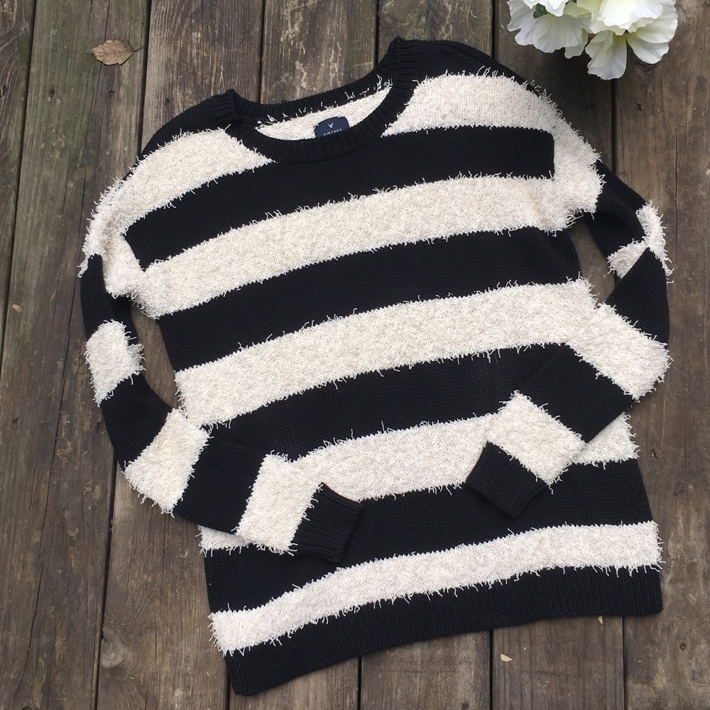 cozy AE boyfriend sweater