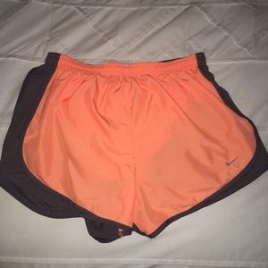 Orange/Grey Nike Running Shorts!!