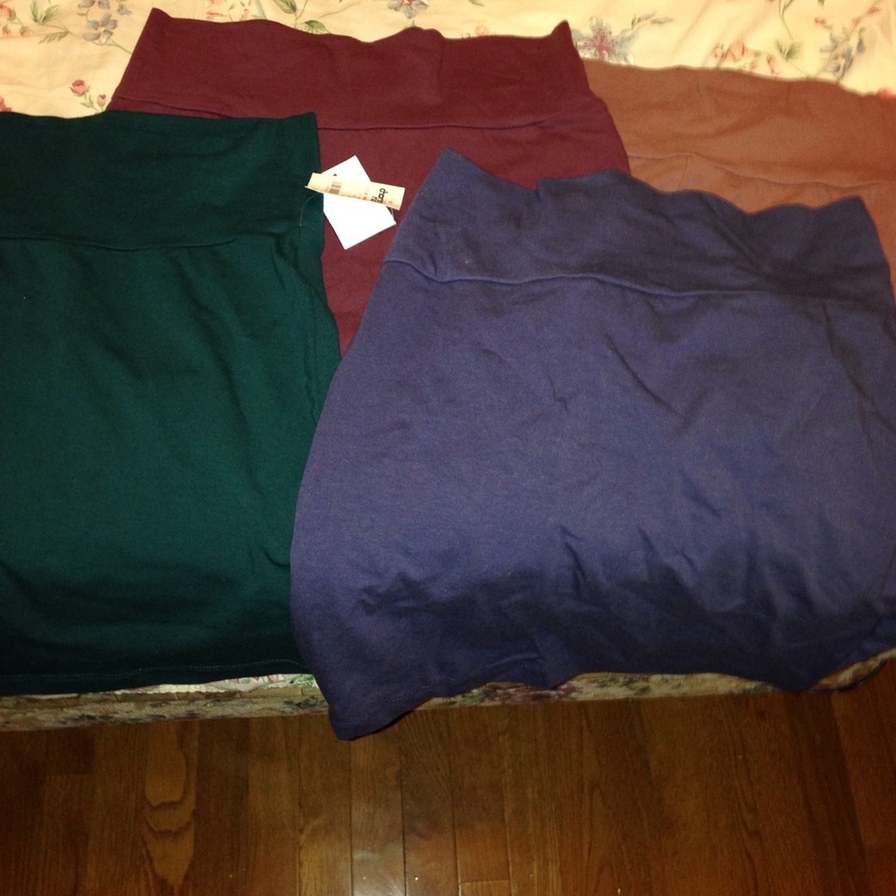 4 skirts