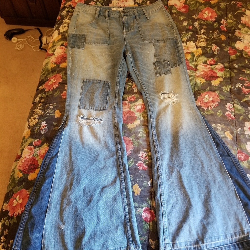 Free People Festy Flare Jeans