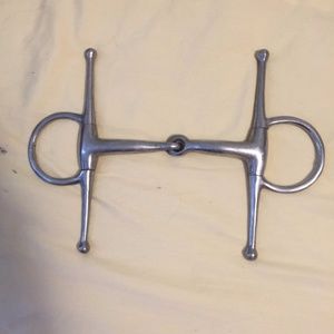 2 Full Cheek Snaffle Bits 5" (Normal Horse Size)