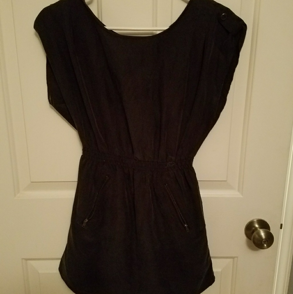 Mini black dress