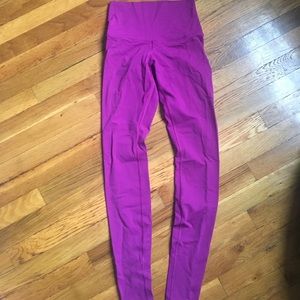 Magenta wunder under high rise pants