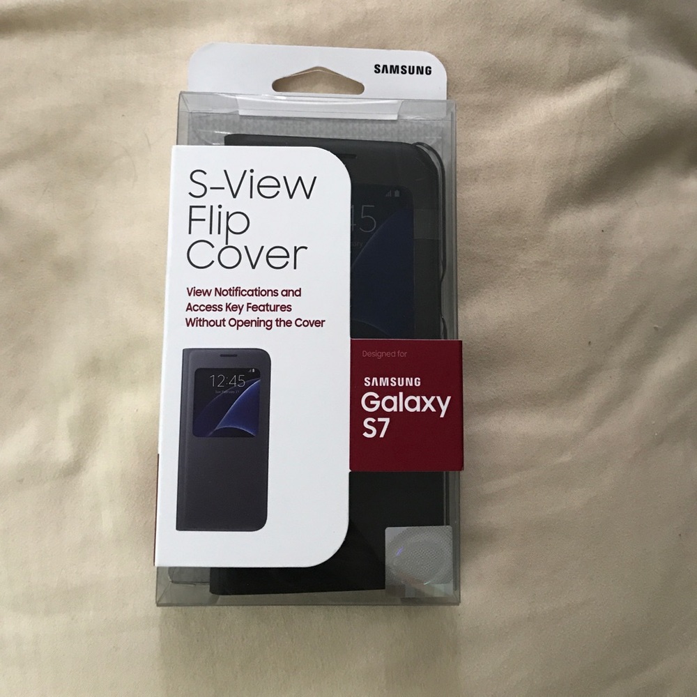 S-View Flip Case for Samsung galaxy s7
