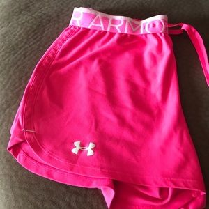 Under armour running shorts