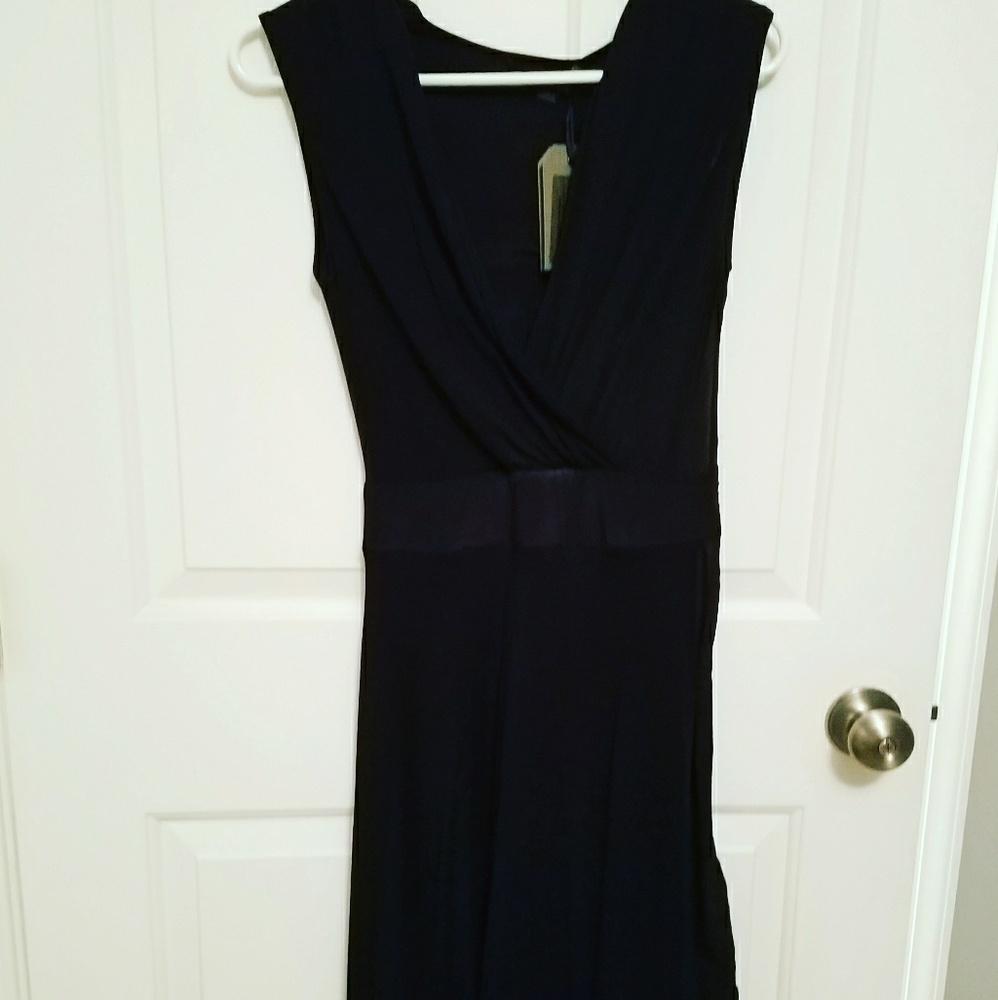 Black asymmetrical All Saints dress